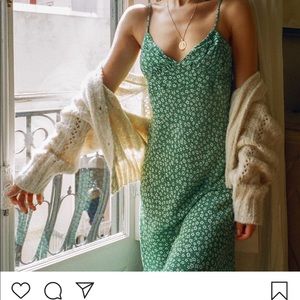 Rouje slip dress NWOT